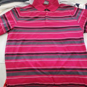 NikeGolf dri fit red and grey in great condition